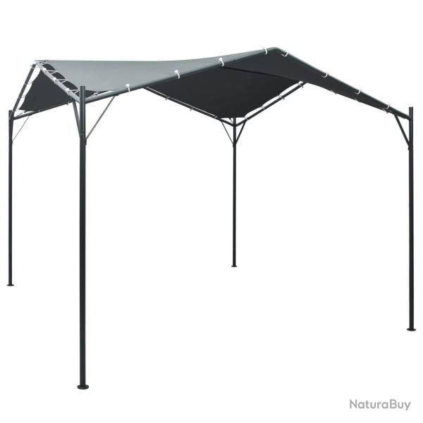 Auvent tente belv�d�re 3x3 m Acier Anthracite