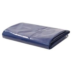 B&acirc;che 650 g / m&sup2; 1,5 x 10 m Bleu