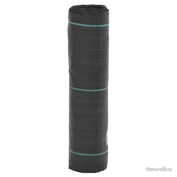 Membrane anti-mauvaises herbes noir 0,5x100 m PP