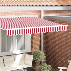 Remplacement de lambrequin Rouge et Blanc 230 x 20 cm Polyester