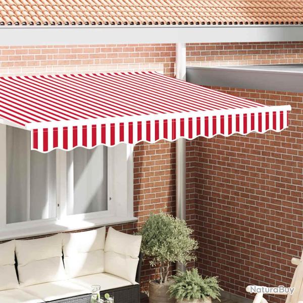 Remplacement de lambrequin Rouge et Blanc 230 x 20 cm Polyester