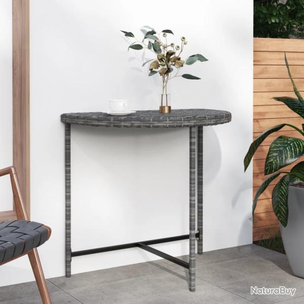 Table de Gris 80x50x75 cm R�sine tress�e