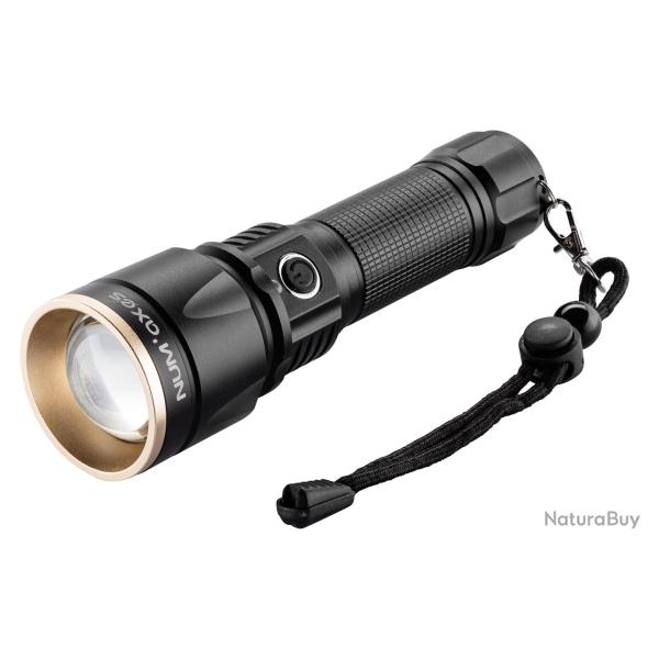LAMPE TACTIQUE RECHARGEABLE NUM'AXES LED 1000 LUMENS