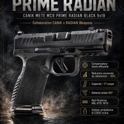 PROMOTION CANIK PRIME RADIAN BLACK 9X19