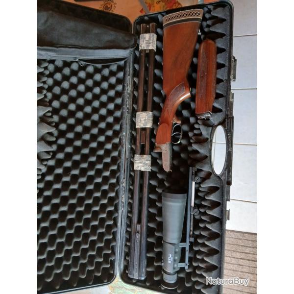 Fusil juxtapose Canardouze,artisan italien