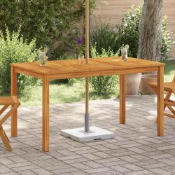 Table de jardin 140x80x74 cm Bois d'acacia massif