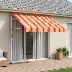 Auvent r&eacute;tractable manuel Multicolore 300 x 115 x 300 cm