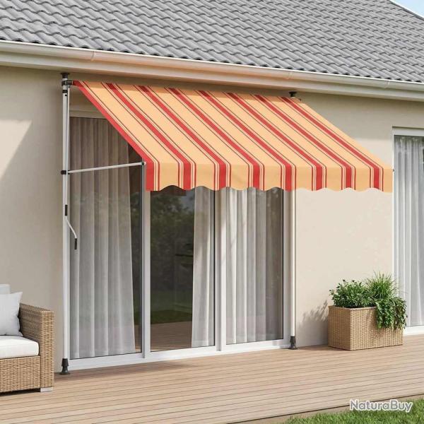 Auvent r�tractable manuel Multicolore 300 x 115 x 300 cm