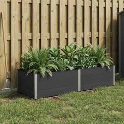 Jardini&egrave;re sur&eacute;lev&eacute;e Noir 250 x 100 x 54 cm