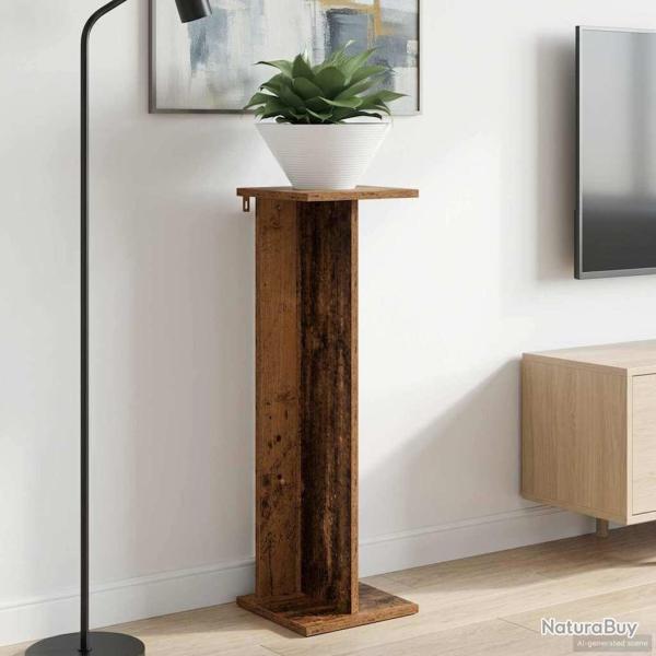 Support de Plante Bois ancien 25 x 25,5 x 80,5 cm