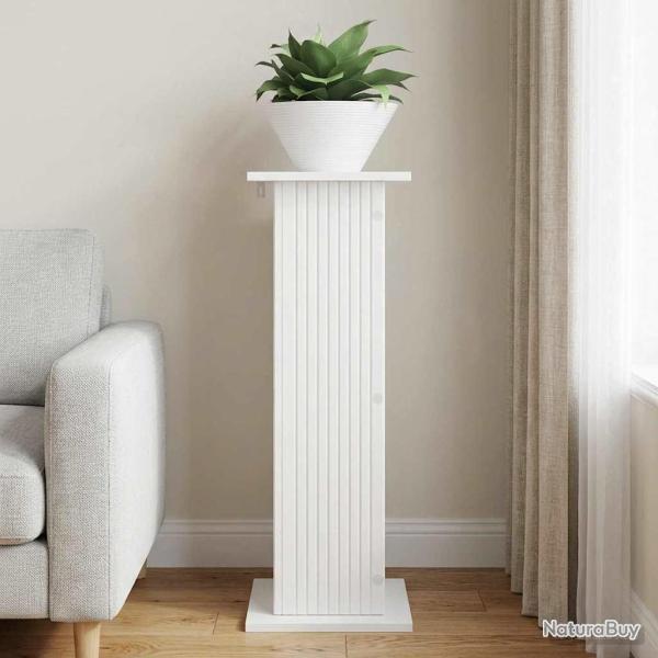 Support de Plante Blanc brillant 30,5 x 30 x 80,5 cm