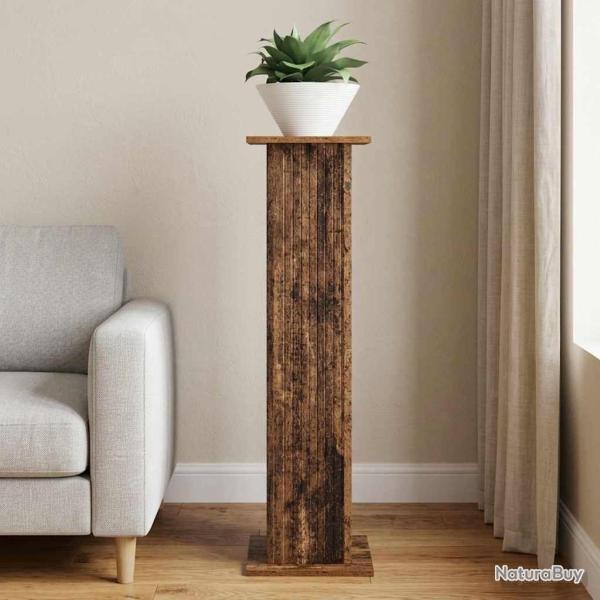 Support de Plante Bois ancien 30,5 x 30 x 100,5 cm