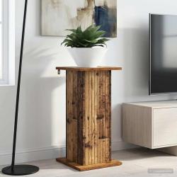 Support de Plante Bois ancien 30,5 x 30 x 60,5 cm