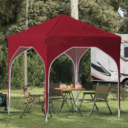 Tente de f&ecirc;te pop-up 194 x 194 x 245 cm Bordeaux