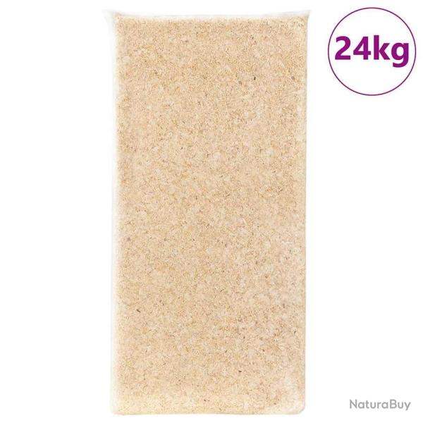 Copeaux de bois r�sineux pour liti�re animale 24 kg
