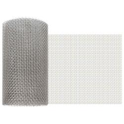 &Eacute;cran en maille 20 x 1000 cm 6 Mesh Acier Inoxydable 201