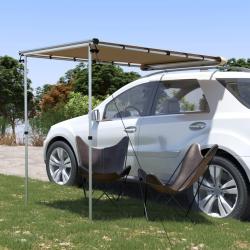 Auvent de camping-car et caravane 1,2x2x2,15 m Beige