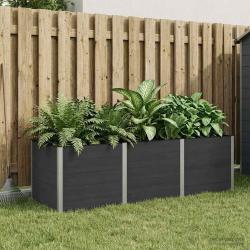 Jardini&egrave;re sur&eacute;lev&eacute;e Noir 300 x 100 x 91 cm