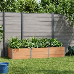 Jardini&egrave;re sur&eacute;lev&eacute;e Marron 300 x 100 x 54 cm