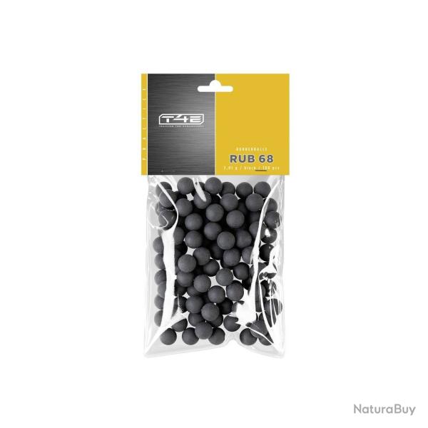 100 balles caoutchouc Umarex RUB 68 Performance T4E calibre 68