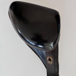 Etui cuir noir r&eacute;glementaire Mdl 1909 pour 1892