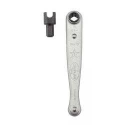 CLE A CLIQUET TDC POUR CHEMINEE N&deg;11 TETE PIVOTANTE REVOLVER