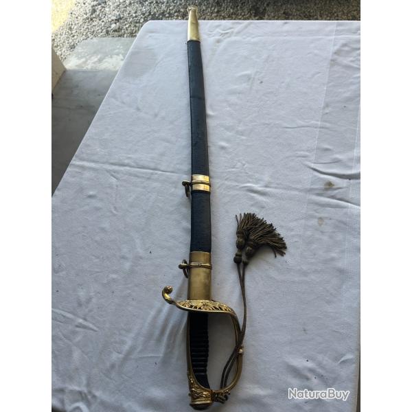 sabre d'officier de marine mod�le 1848