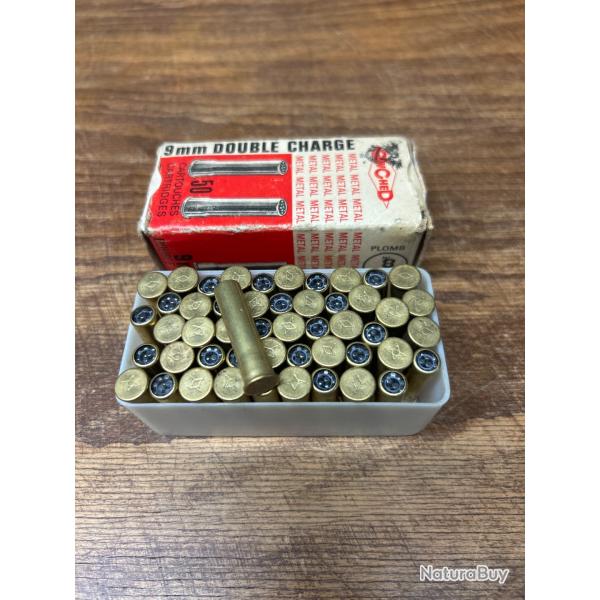 Cartouches pour carabine de jardin, 9 mm � grenaille