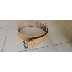 ceinturon cuir armee fran&ccedil;aise mod&egrave;le 45 taille 6 longueur 114cm