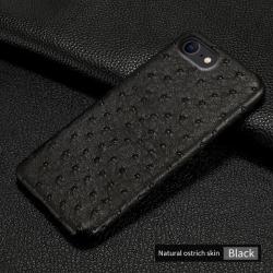Coque iPhone Autruche Veritable-Noir-iPhone XS 20260729082512