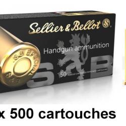 SELLIER BELLOT cal.38 Sp&eacute;cial WAD CUTTER /500