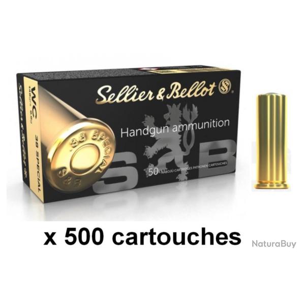 SELLIER BELLOT cal.38 Sp�cial WAD CUTTER /500