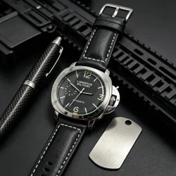 Superbe Montre Classique Homme Acier Luminous Military-Silver Black 20260718000054