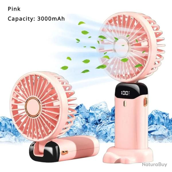 Mini Ventilateur Portatif USB � charge rapide-E 20260718000054