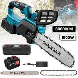 Tronconneuse sans fil 1500W 12 pouces pour batterie Makita-1 Batterie 20260729082526