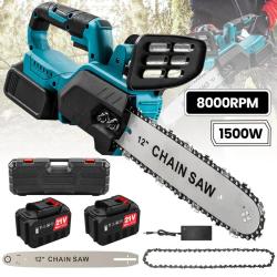 Tronconneuse sans fil 1500W 12 pouces pour batterie Makita-2 Batteries 20260729082526