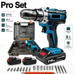 Perceuse &agrave; percussion sans fil 21V Compatible MAKITA-B 20260726000155