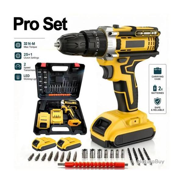 Perceuse � percussion sans fil 21V Compatible MAKITA-D 20260718000054