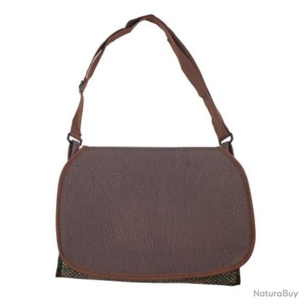 Carnier toile enduite 1 poche 1 filet JANUEL