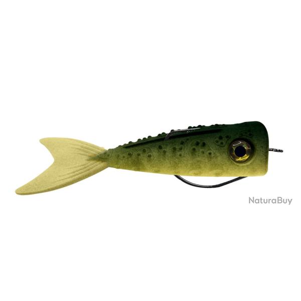 Leurre Souple Delalande Poppy 14cm 14cm A l'unit� 48g Tropical Green - 688