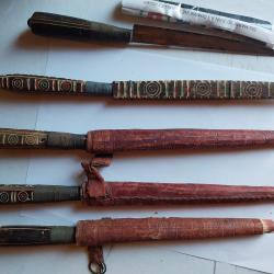 LOT DE 5 POIGNARDS TRADITIONNEL NORD AFRICAIN