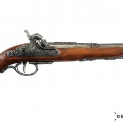 REPLIQUE DECORATIVE DENIX DE PISTOLET A PERCUSSION ITALIEN DE 1825