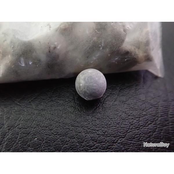 Balles plomb pour fusil ou pistolet poudre noire 9,45 mm