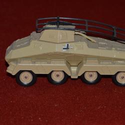 SD KFZ 232 PANZER WAGEN-VEHICULE BLINDE ALLEMAND RECONNAISSANCE RADIO- 2&deg;WW