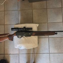 carabine Pietta Chronos cal 308 win avec lunette de battue HAWKE