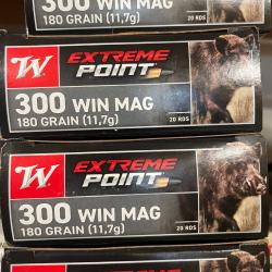 Winchester 300 win mag extr&ecirc;me point 180 grains