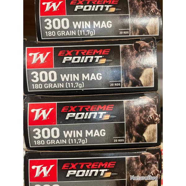 Winchester 300 win mag extr�me point 180 grains