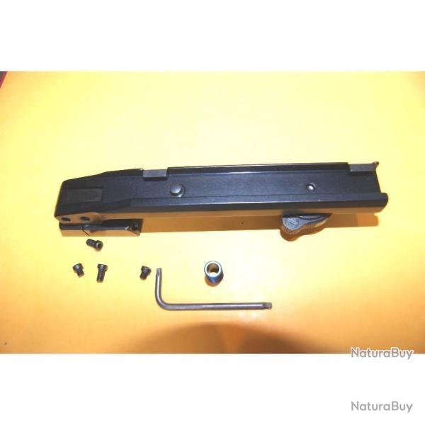 montage pivotant RECKNAGEL + vis pour point rouge lunette carabine BROWNING BAR RAIL 70 DEGRES