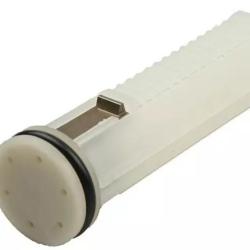 Reinforced piston with 1 metal tooth + piston head
