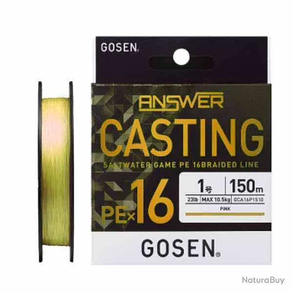 Gosen Answer Casting Pex16 Light Green Pe 0.8